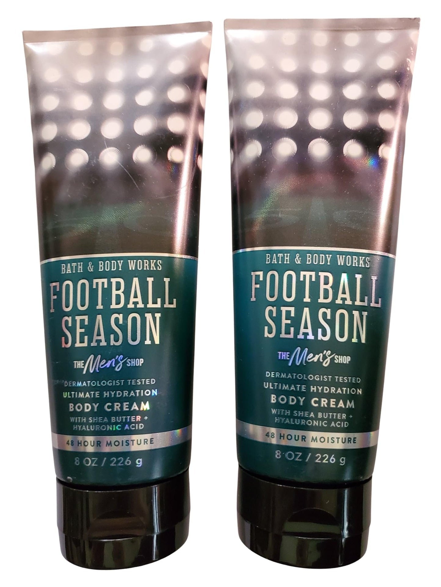 Bath & Body Works Men's Football Season Ultimate Hydration Body Cream 8 Ounces Pack of 2 Beauty & Personal Care Bath & Body Works