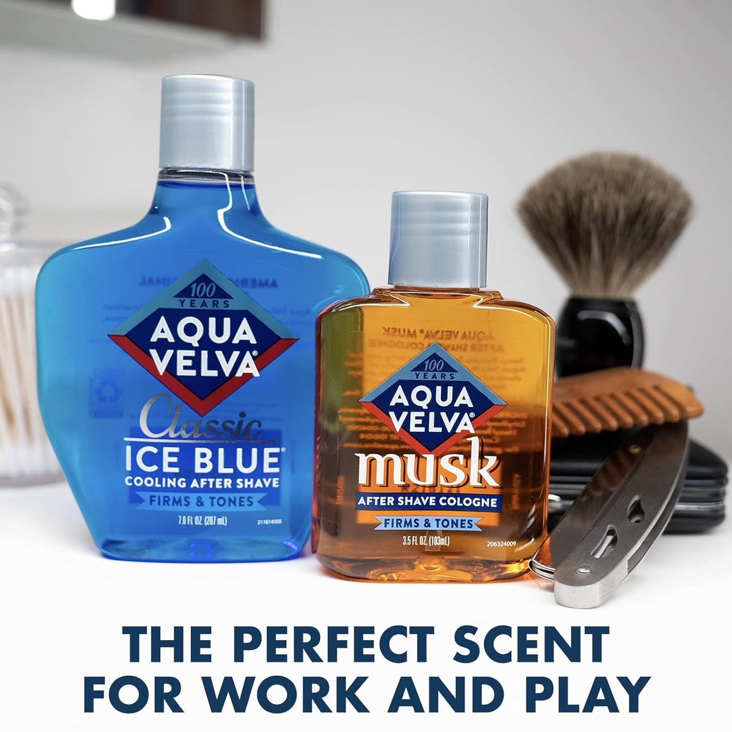 Aqua Velva After Shave, Musk, 3.5 Ounce- Pack of 2 Beauty and Personal Care Aqua Velva