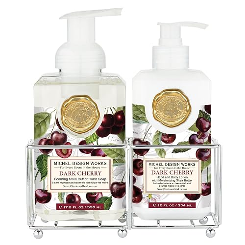 Michel Design Works Hand Care Caddy, Dark Cherry Beauty & Personal Care Michel Design Works