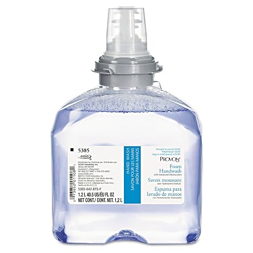GO-JO INDUSTRIES 538502 Foam Handwash w/Advanced Moisturizers, Cranberry, 1200mL Refill, 2/Carton Beauty & Personal Care GOJO