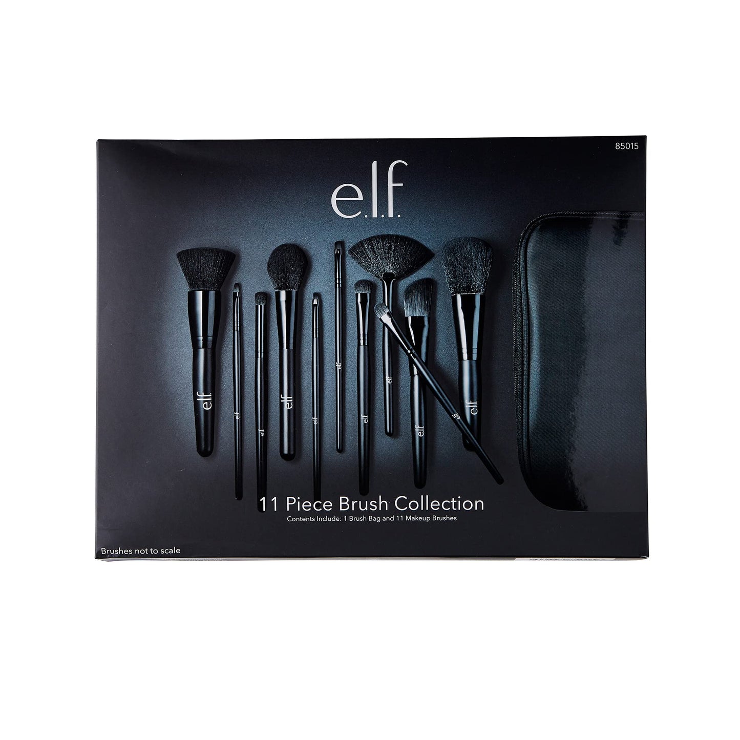 e.l.f. Cosmetics 11 Piece Brush Collection, 11 Makeup Brushes For All Your Needs From Foundation To Bronzer, Eyeshadow & more Beauty & Personal Care e.l.f.