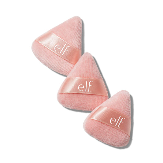 e.l.f. Halo Glow Pinkie Puffs, Finger-sized, Mini Puff For Applying Loose & Pressed Powders, Soft, Reusable & Washable, Vegan & Cruelty-Free, Set of 3 Beauty and Personal Care e.l.f. Default Title