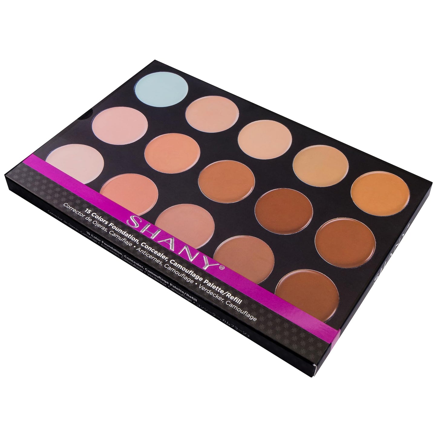 SHANY CONTOUR CAMO Professional Cream Foundation Color Palette,Foundation Primer,Camouflage Concealer Makeup Palette - Contour Camo Beauty & Personal Care SHANY