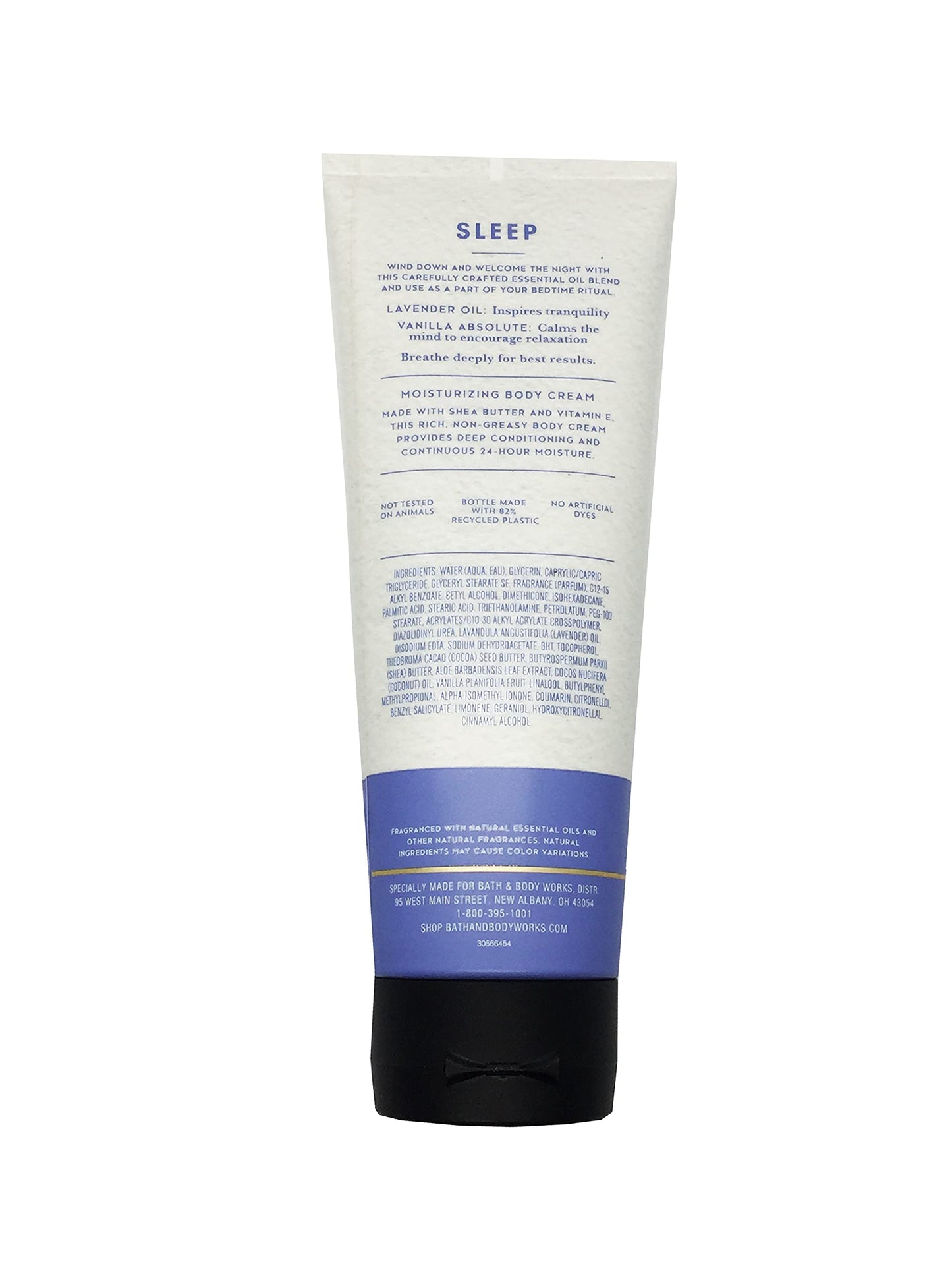 Bath and Body Works Aromatherapy SLEEP - LAVENDER VANILLA Body Cream 8 Ounce (Retired Fragrance) Beauty & Personal Care Bath & Body Works