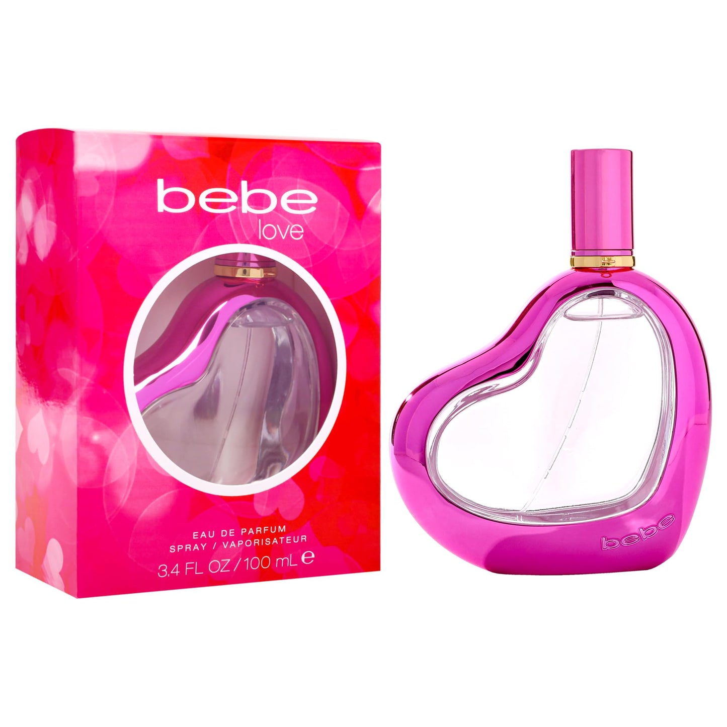 Bebe Love Perfume for Women - Floral Fruity - Romantic Scent with Sicilian Lemon, Redcurrant, and Pink Freesia - 3.4 oz EDP Spray Beauty & Personal Care bebe
