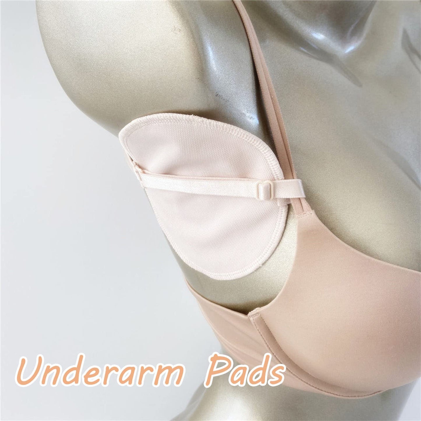 Dioche 2pcs Underarm, Reusable Adjusted Armpit, Breathable Cotton Armpit Sweat Strap Pads for Women Men, Non Sweat Armpit, Wholesale Business Beauty and Personal Care Dioche