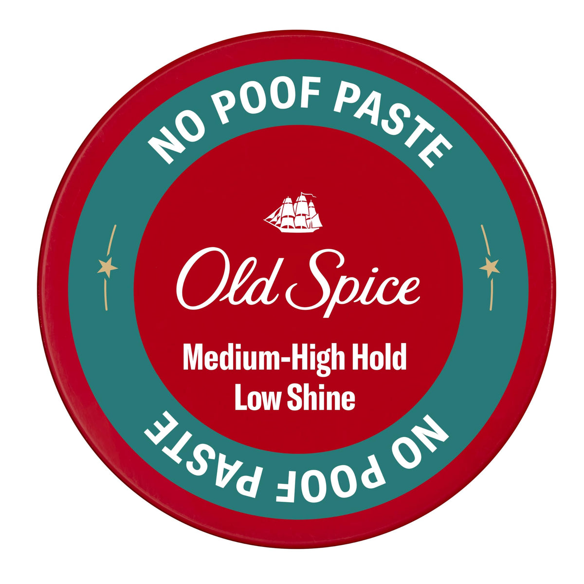 Old Spice No-Poof Paste, Hair Styling Paste for Men, Medium-High Hold, Low Shine, 2.22 Oz Beauty & Personal Care Old Spice