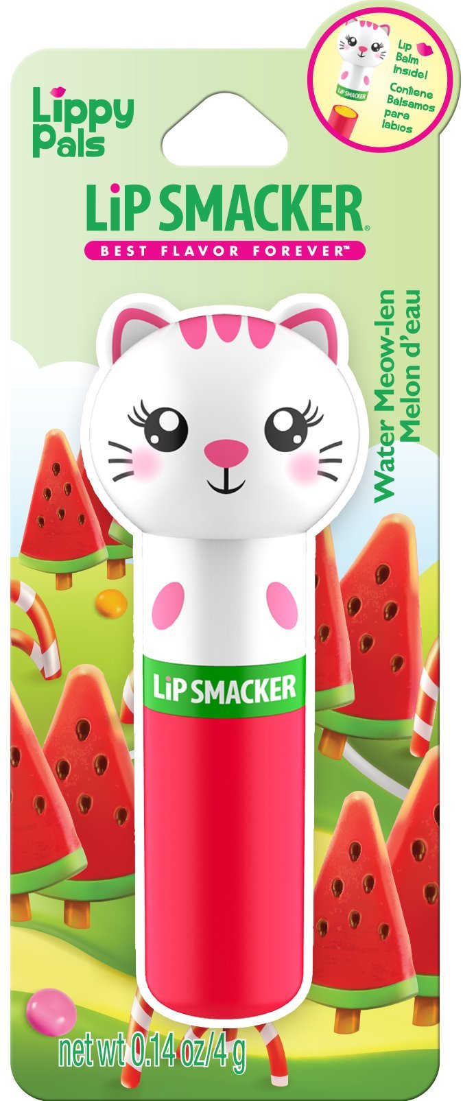 Lip Smacker Lip Balm, Kitten Water-Meow-Lon, 0.14 Ounce (80844) Beauty & Personal Care Lip Smacker