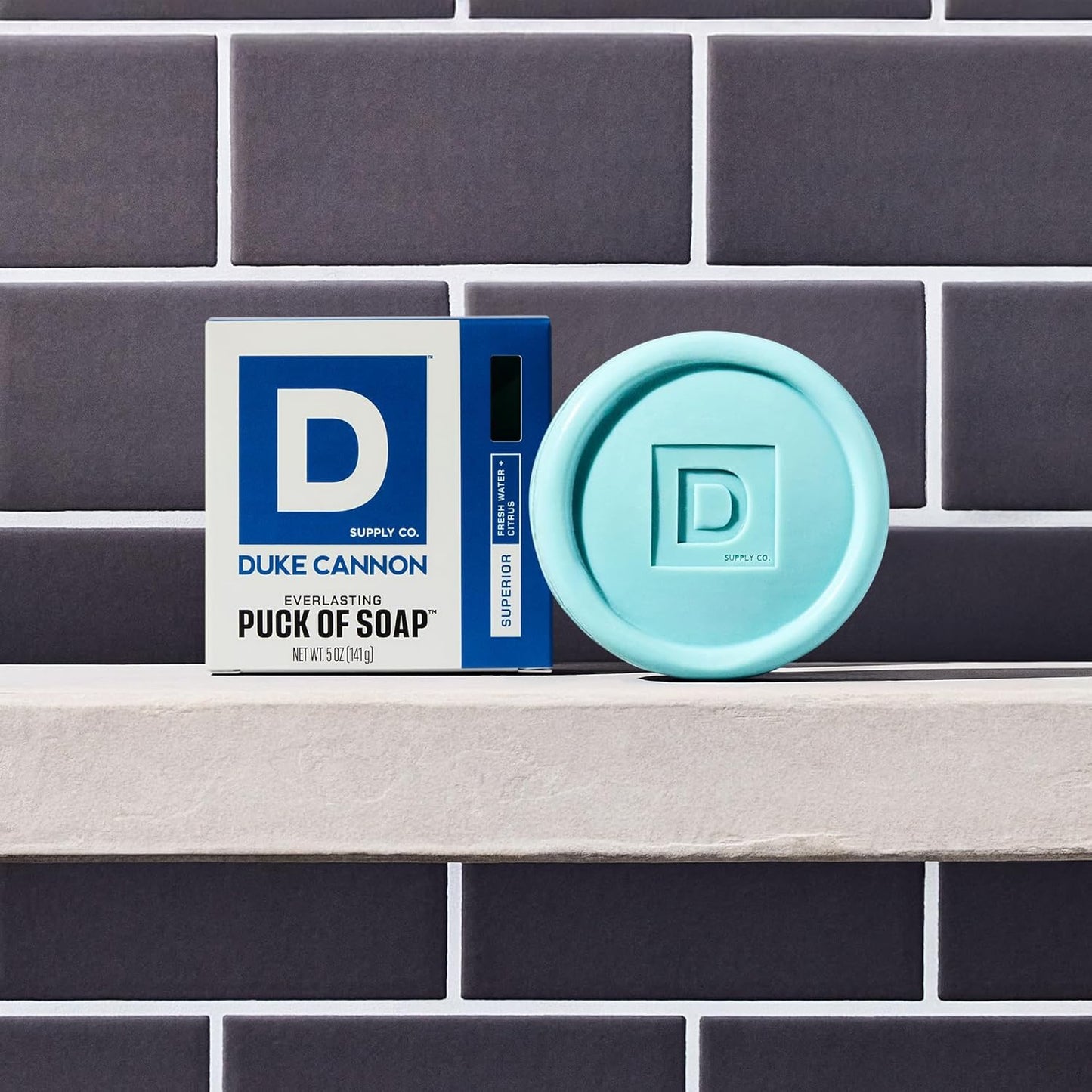 Duke Cannon Supply Co. Bar Soap Puck - Men's Rounded Bar Soap With Masculine Scents - Hydrating & Cleansing -Disc-Shaped Mens Soap - All Skin Types Beauty & Personal Care Duke Cannon Supply Co.