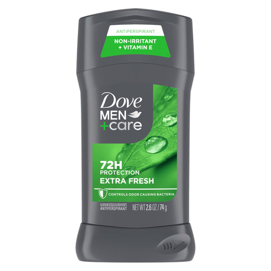 Dove Men+Care Men's Antiperspirant Deodorant Stick Extra Fresh With 72-hour Sweat & Odor Protection with 1/4 Moisturizing Cream & Long-lasting Citrus Beauty and Personal Care DOVE MEN + CARE