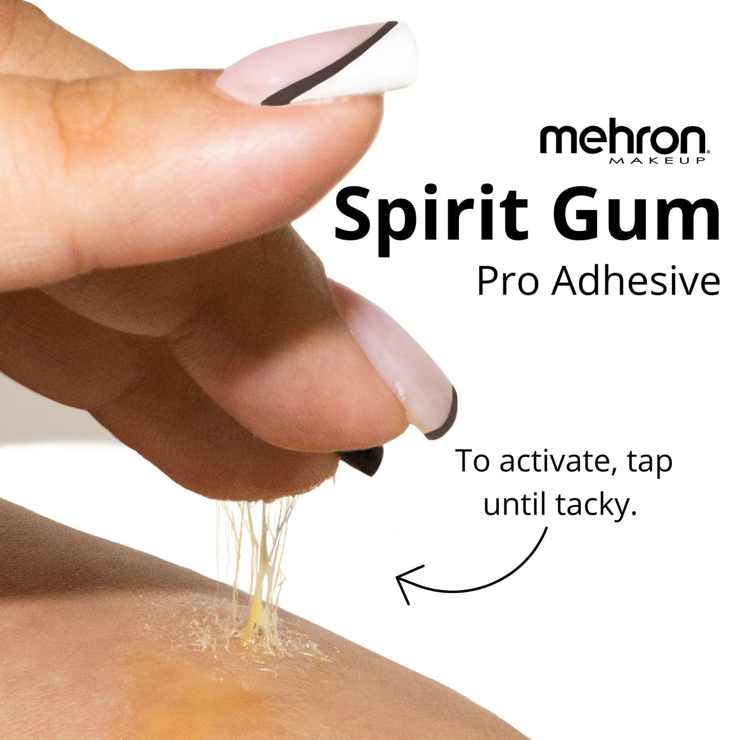 Mehron Makeup Spirit Gum Adhesive | Special FX , Cosplay, Halloween, Stage Performance Makeup | Professional Cosmetic Glue Adhesive for Face, Skin Beauty & Personal Care Mehron