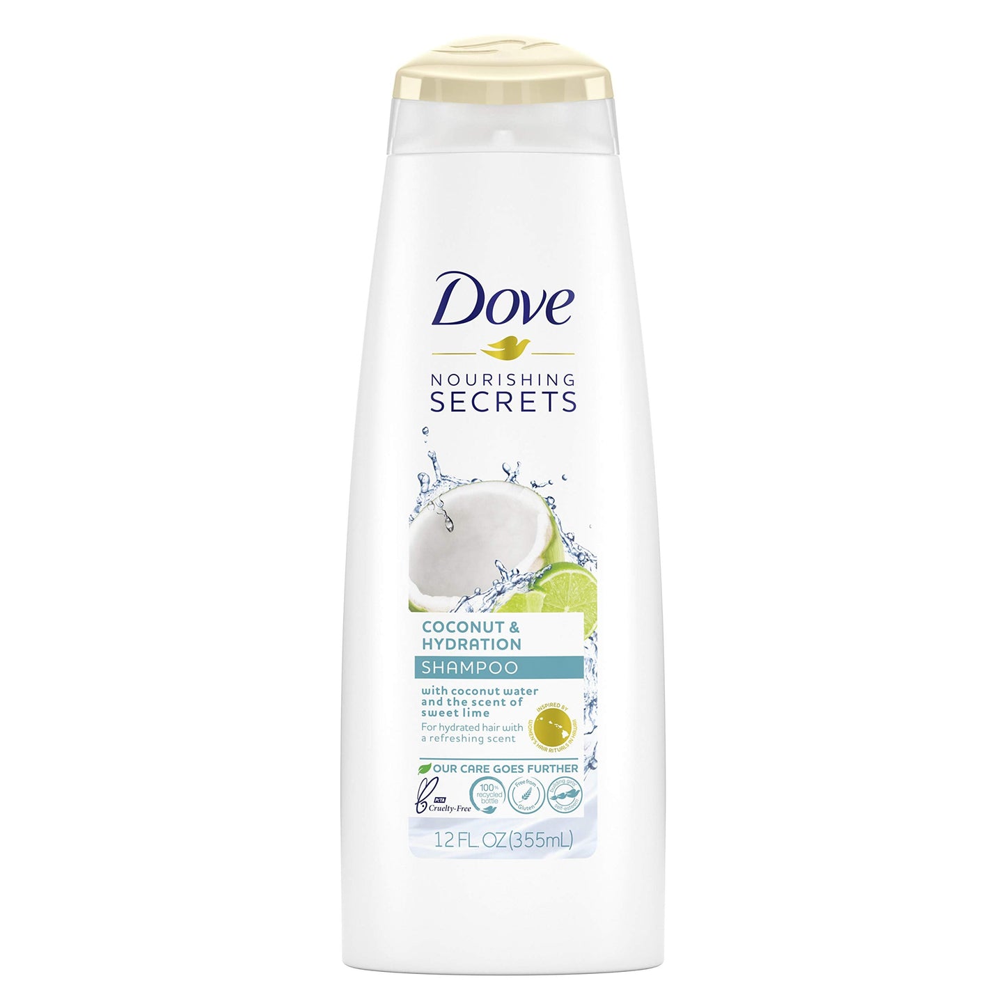 Dove Nourishing Secrets Shampoo Shampoo for Dry Hair Coconut and Hydration Shampoo for Dry Hair 12 oz Beauty & Personal Care Dove