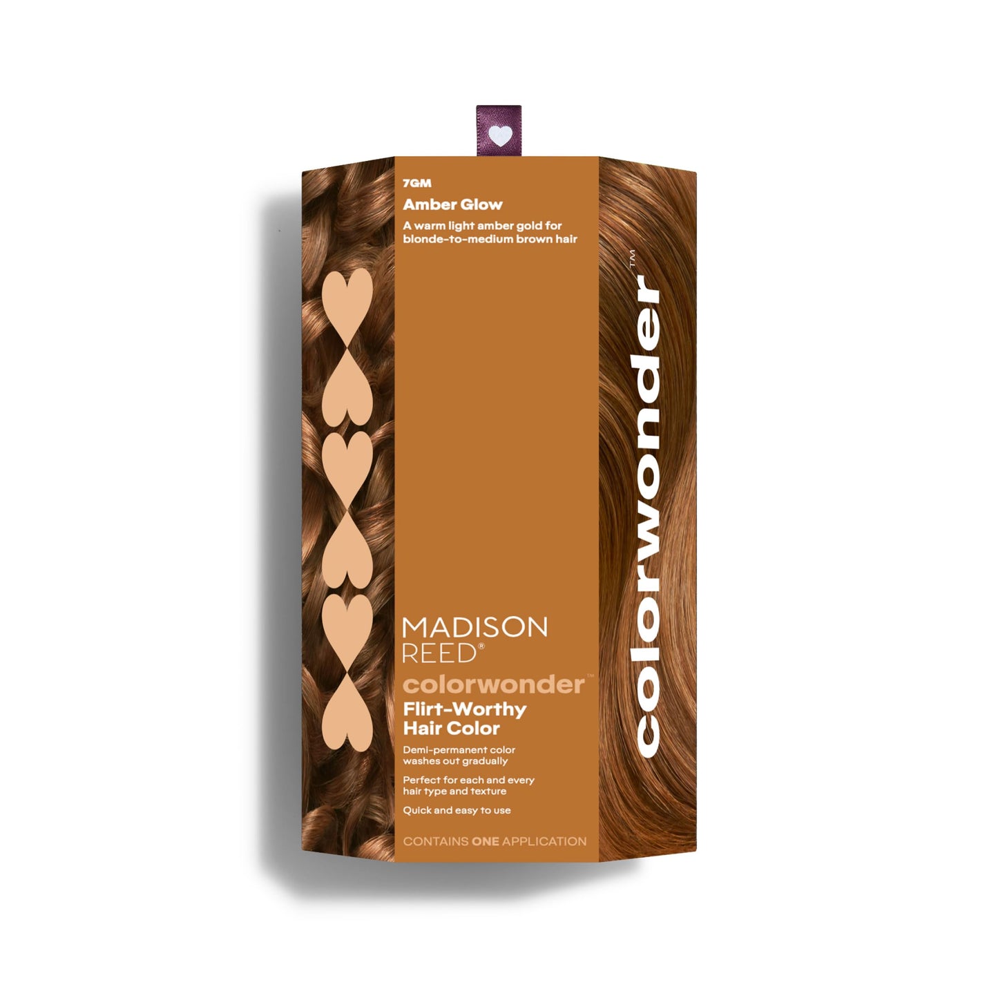 Madison Reed colorwonder Demi-Permanent Hair Color, Effortless At-Home Hair Dye, Ammonia-Free, Cruelty-Free, Amber Glow (Warm Lighter Amber), Pack Beauty & Personal Care Madison Reed