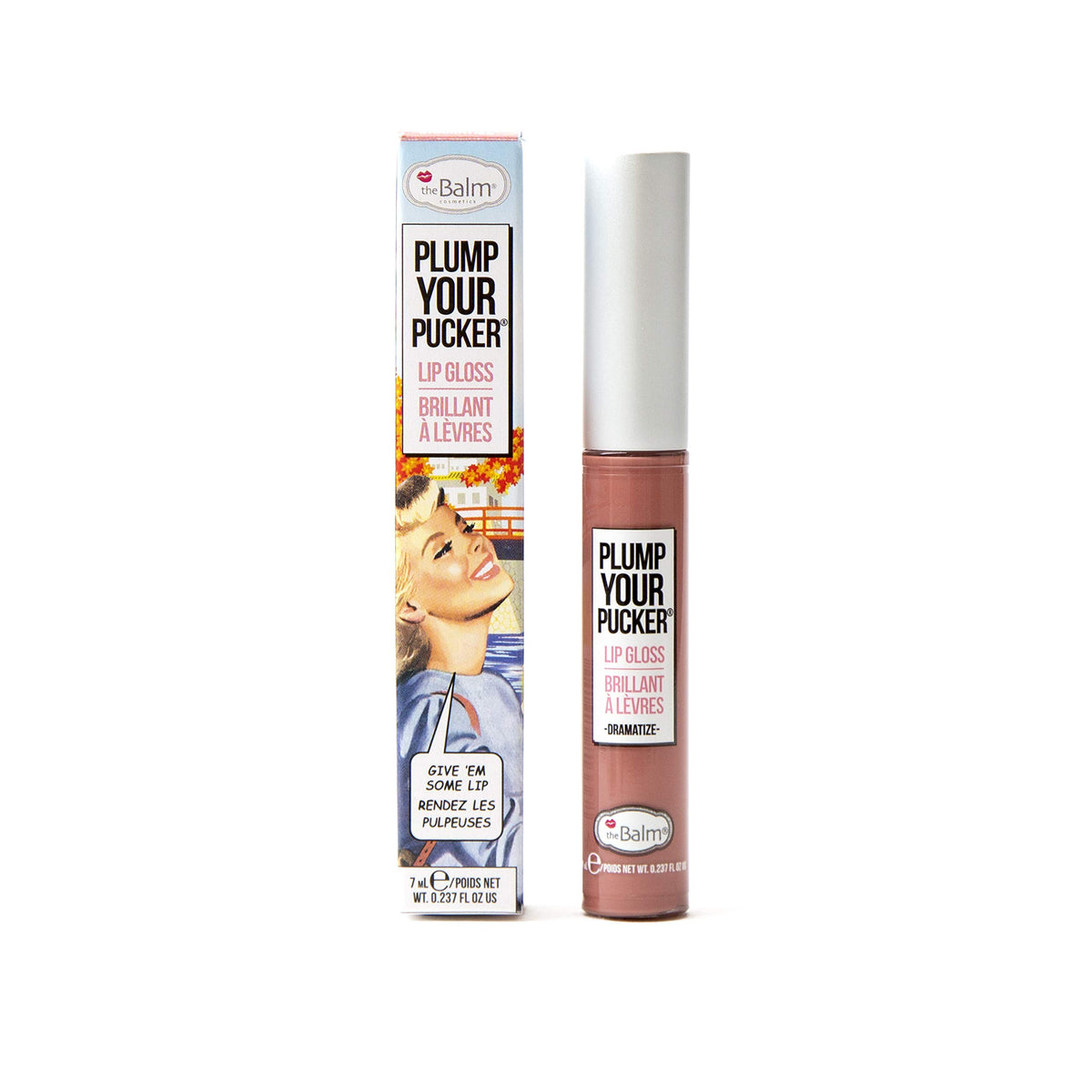 theBalm Plump Your Pucker Lip Gloss, Dramatize