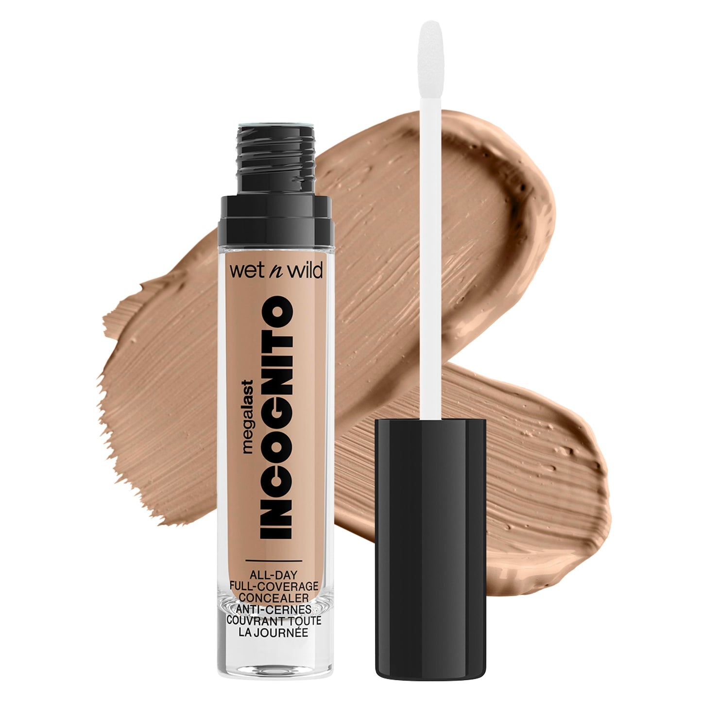 wet n wild Mega Last Incognito All-Day Full Coverage Liquid Matte Concealer, Medium Golden, 0.18 Ounce Beauty & Personal Care wet n wild