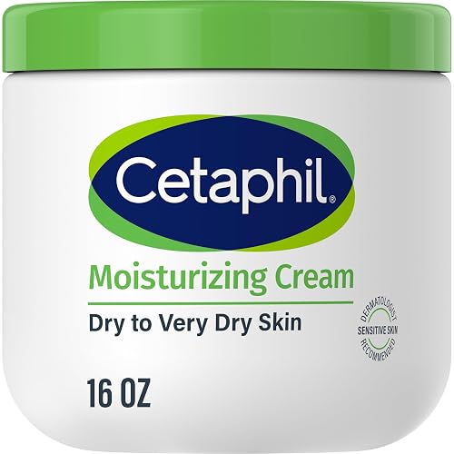 Cetaphil Face & Body Moisturizer, Hydrating Moisturizing Cream for Dry to Very Dry, Sensitive Skin, NEW 16 oz, Fragrance Free, Non-Comedogenic Beauty & Personal Care Cetaphil