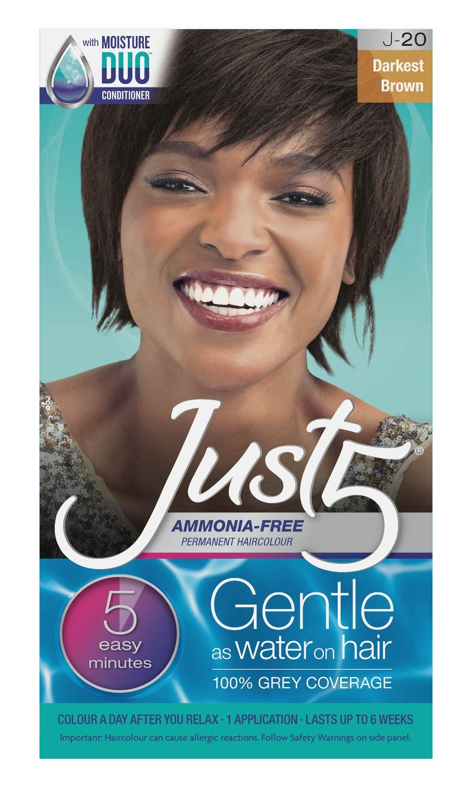 Just 5 Color Darkest Brown (2 Pack) Beauty & Personal Care Just 1