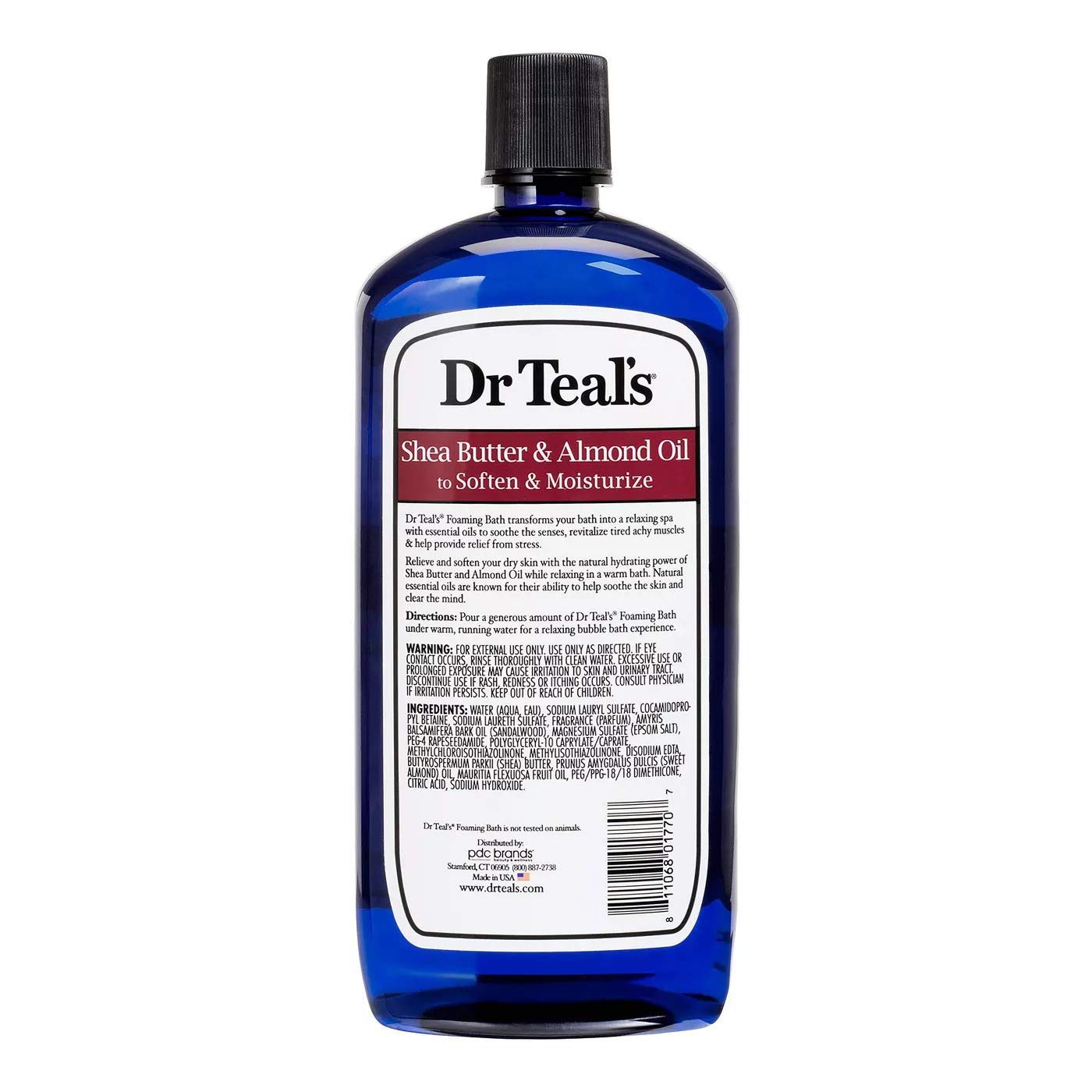 Dr. Teals Foaming Bath Variety Gift Set (2 Pack, 34oz Ea) Shea Butter & Almond Oil, Melatonin Sleep Bath - Essential Oils Blended with Pure Epsom Salt Beauty and Personal Care Dr Teal's