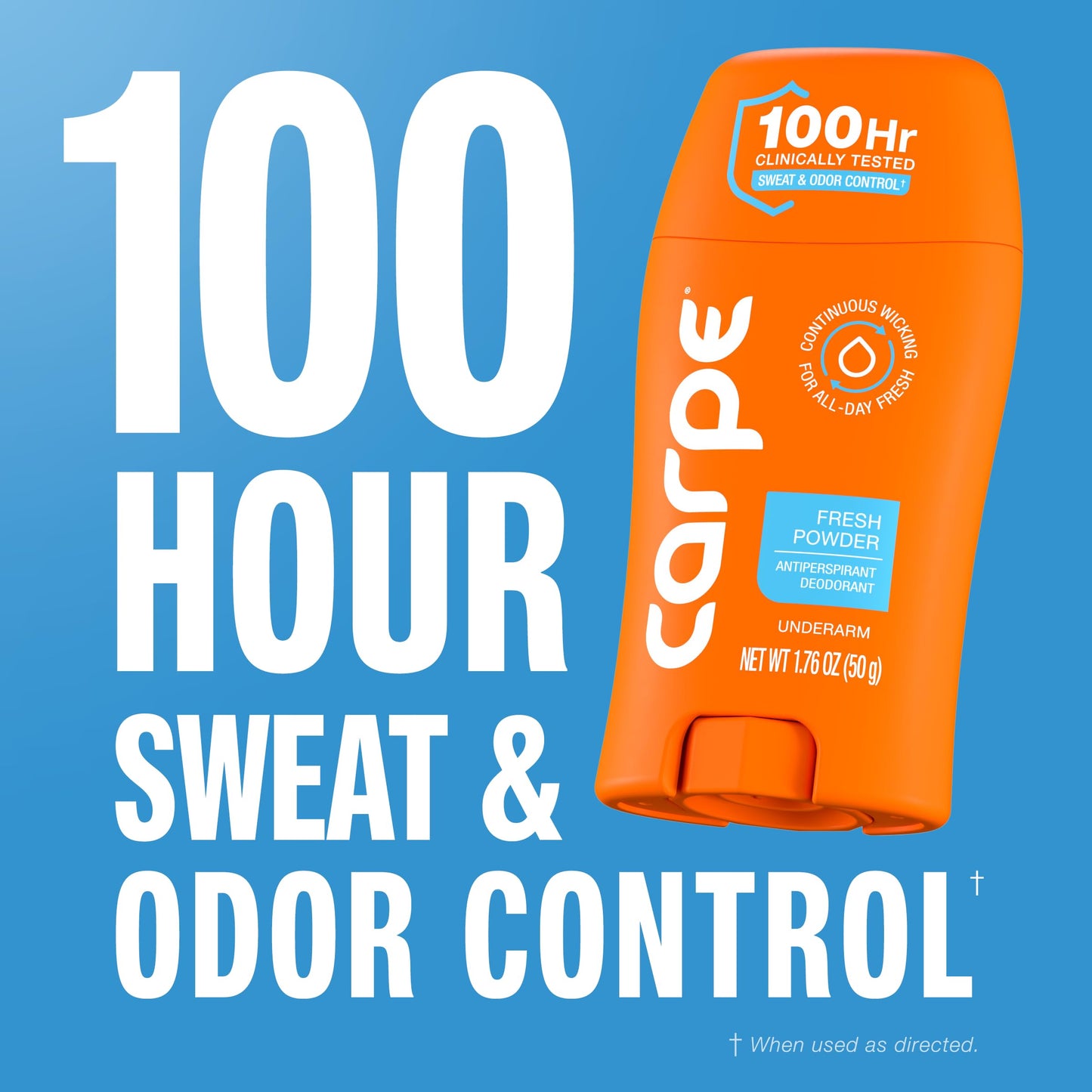 Carpe Deodorant Antiperspirant Women's Variety Pack - 100 Hour Sweat & Odor Control - Women's Clinical Strength Deodorant - Antiperspirant Beauty and Personal Care Carpe