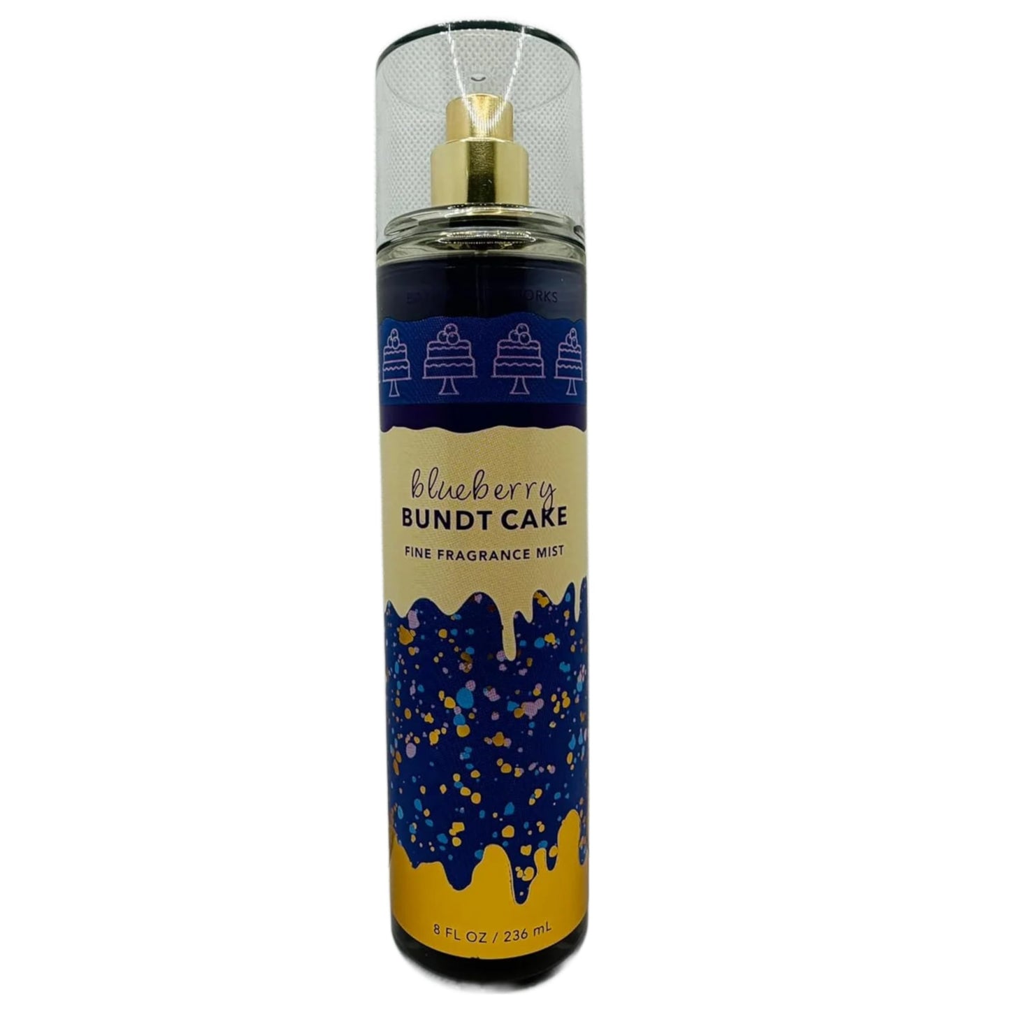 Bath & Body Works Blueberry Bundt Cake Fine Fragrance Mist 8 Oz Beauty & Personal Care Bath & Body Works
