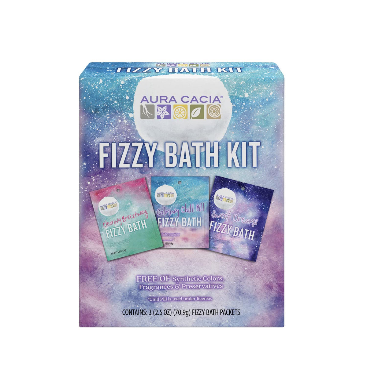 Aura Cacia Fizzy Bath Kit Beauty & Personal Care Aura Cacia