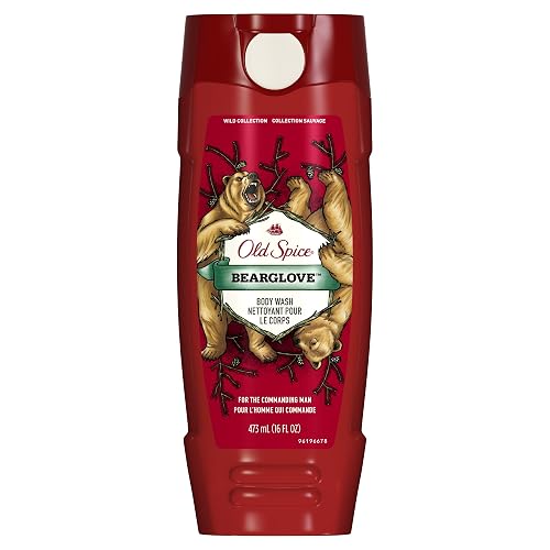 Old Spice Wild Collection Bear Glove Men's Body Wash, 16 Fluid Ounce Beauty & Personal Care Old Spice