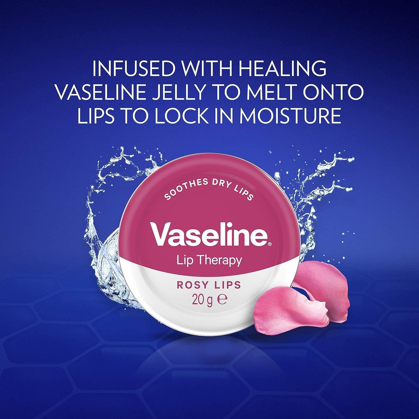 Vaseline Lip Therapy Rosy Lips with Rose and Almond Oil 20g, 1 Unit Beauty and Personal Care Vaseline