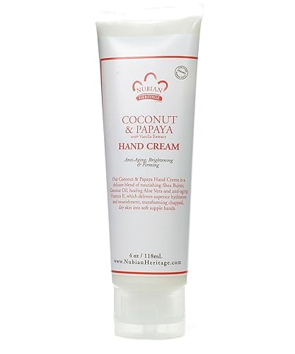 Nubian Heritage Hand Crm Coconut Papaya Beauty & Personal Care Nubian Heritage