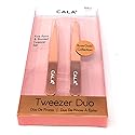 Cala Rose gold tweezer duo Beauty & Personal Care Cala