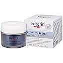 Eucerin Redness Relief Night Creme - Hydrating Cream Safe for Sensitive, Redness-Prone Skin & Rosacea - 1.7 oz Jar Beauty & Personal Care Eucerin