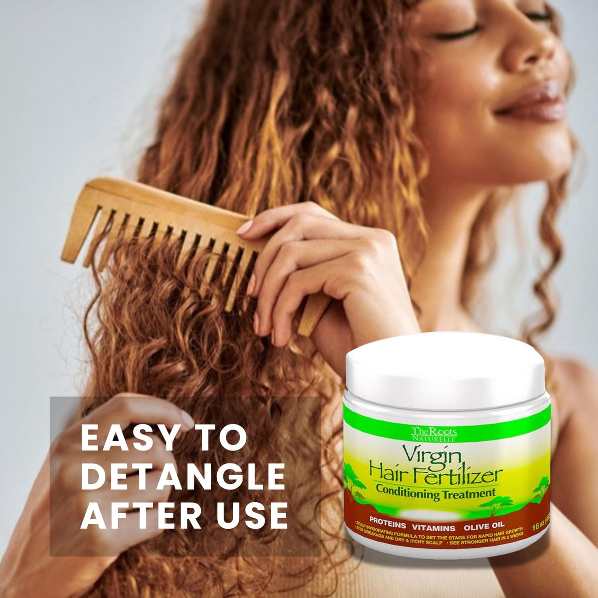 Virgin Hair Fertilizer Deep Conditioner - Hair Growth Mask Deep Conditioner for Dry Damaged Hair - Deep Moisturizing & Conditioning Protein Treatment