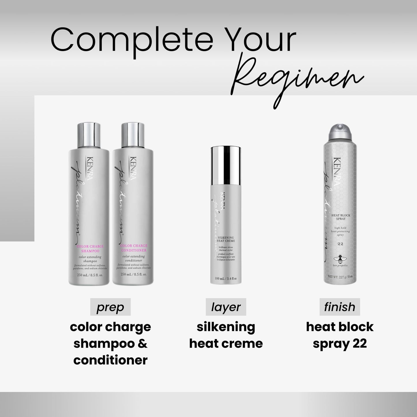Kenra Professional Platinum Heat Block Spray 22 | Heat Protecting Hairspray | All Hair Types | 8 oz. Beauty & Personal Care Kenra
