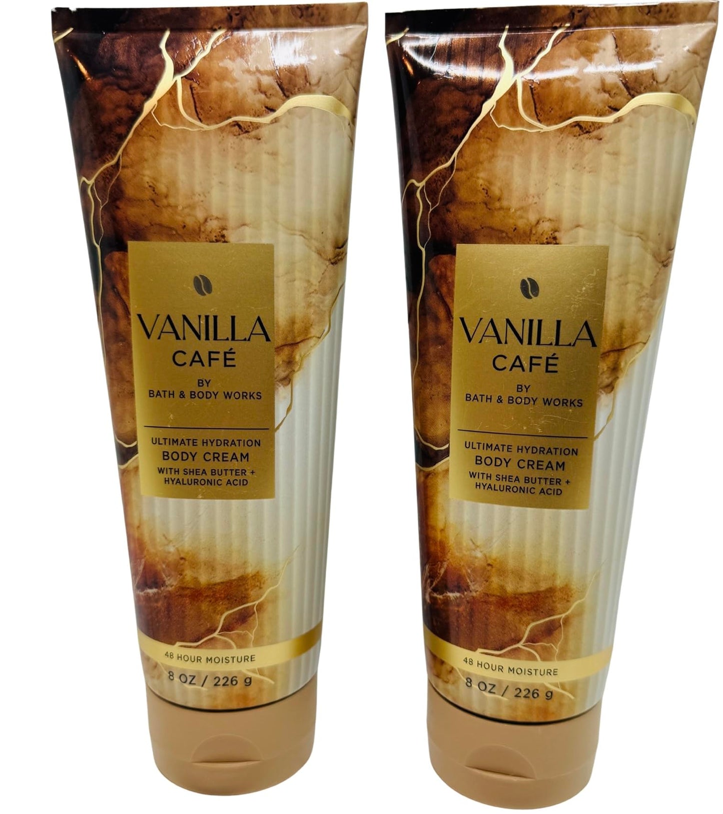Bath & Body Works Vanilla Café Ultimate Hydration Body Cream 8 Ounces Pack of 2 Beauty & Personal Care Bath & Body Works