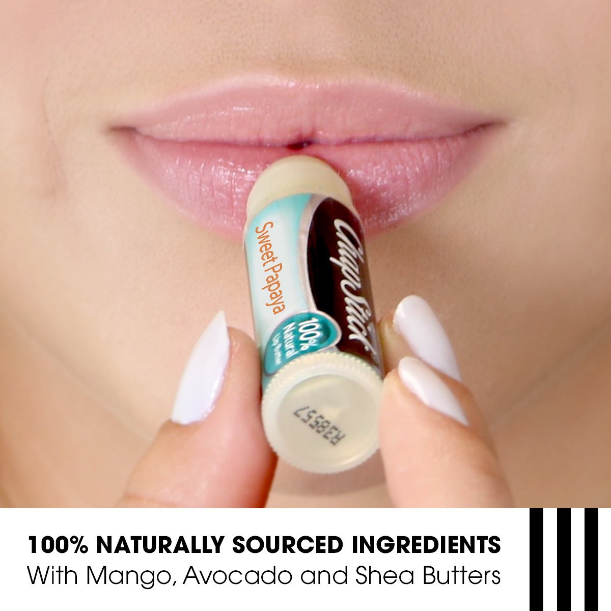 ChapStick Papaya 100% Natural Lip Butter Tube, Lip Balm - 0.15 Oz, Non-Tinted, Sweet Papaya Beauty & Personal Care ChapStick