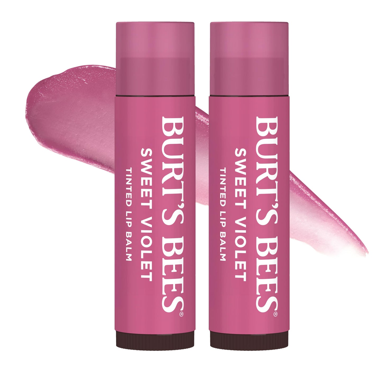 Burt's Bees 100% Natural Tinted Lip Balm, Sweet Violet, 0.15 Oz, Pack of 2 Beauty and Personal Care Burt's Bees