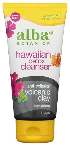 Alba Botanica Hawaiian Detox Cleanser, Anti-Pollution Volcanic Clay, 6 Oz Beauty & Personal Care Alba Botanica