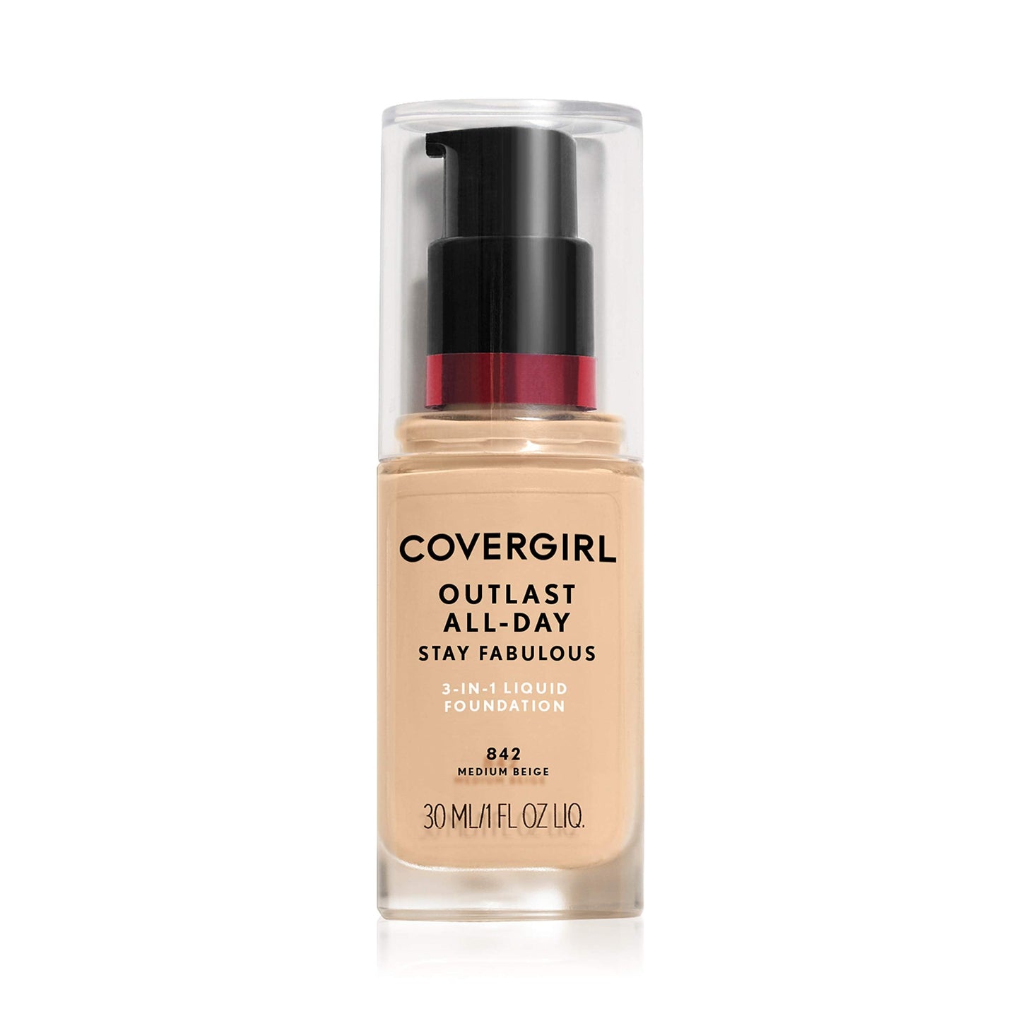 Covergirl Outlast All-Day Stay Fabulous 3-in-1 Foundation, Medium Beige, 1 Fl Oz Beauty & Personal Care COVERGIRL