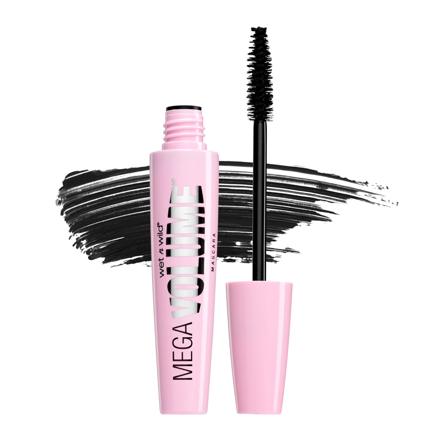 wet n wild Mascara Mega Volume - Volumizing, Waterproof, Smudge-Resistant, Cruelty-Free, Gluten-Free, Sulfate-Free & Vegan - Very Black Beauty & Personal Care wet n wild
