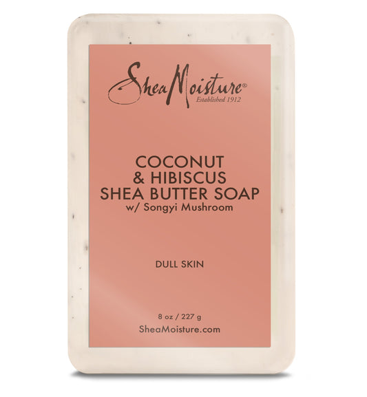 Shea Moisture Coconut & Hibiscus Shea Butter Soap, 8 Ounce Beauty & Personal Care Shea Moisture
