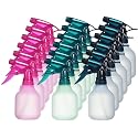 My Battery Supplier Empty Spray Bottle 8 oz. Frosted Assorted Colors (Pack of 18) Beauty & Personal Care My Battery Supplier
