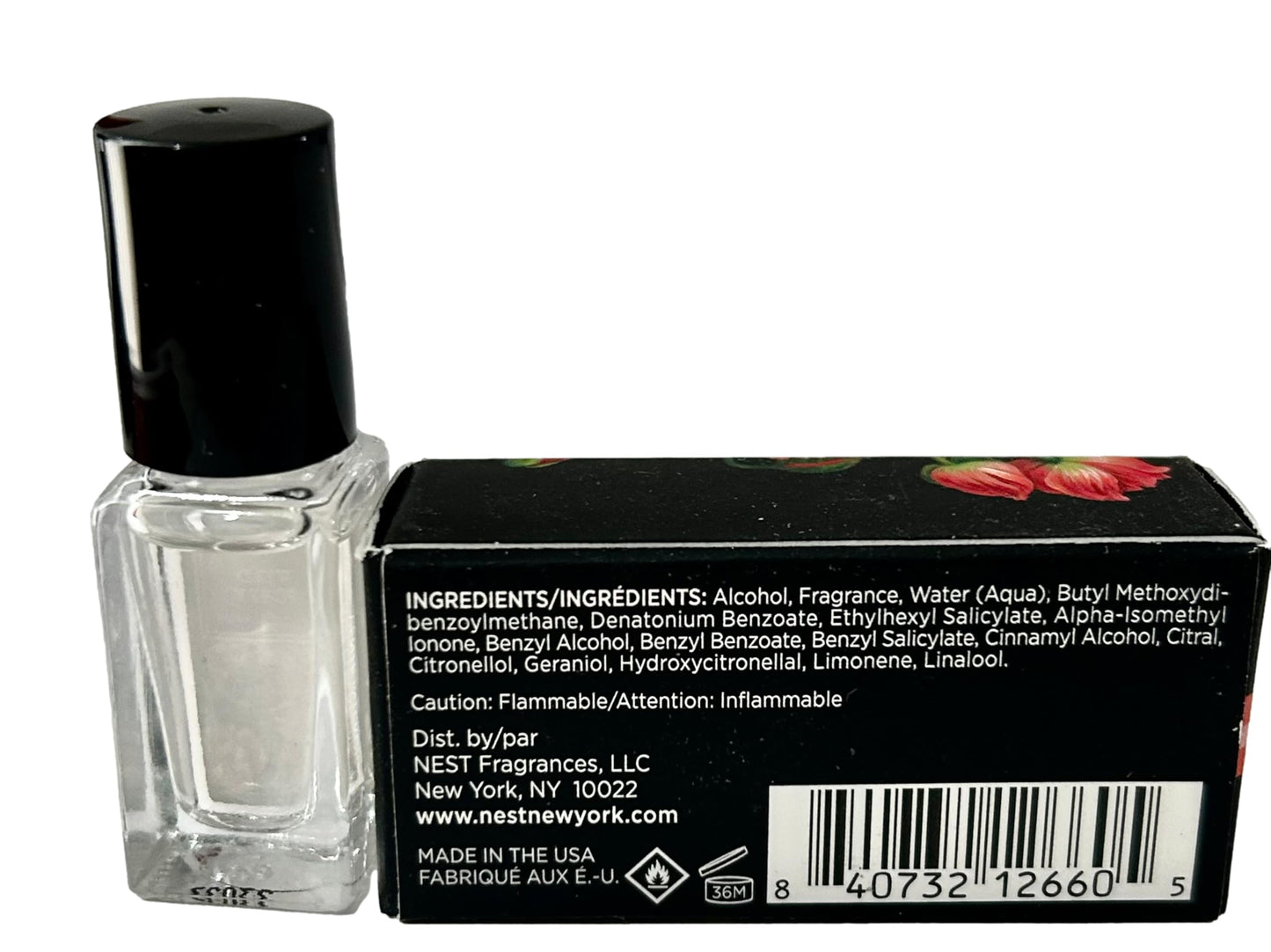 Nest WILD POPPY Eau De Parfum Rollerball Women EDP Perfume (Mini/Small/Travel Size) 0.1oz/3mL - 6605 Beauty & Personal Care NEST New York