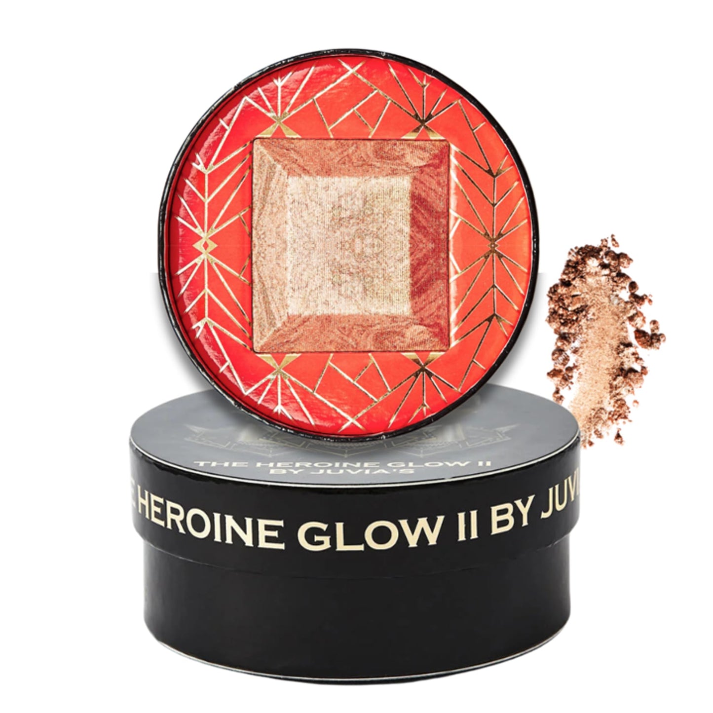 Juvia's Place Highlighter Heroine Glow II - Highlighter Powder, Baked Highlighter, Shimmer Highlighter Makeup, Long-Wearing & Illuminating Cheek Beauty & Personal Care Juvia's Place