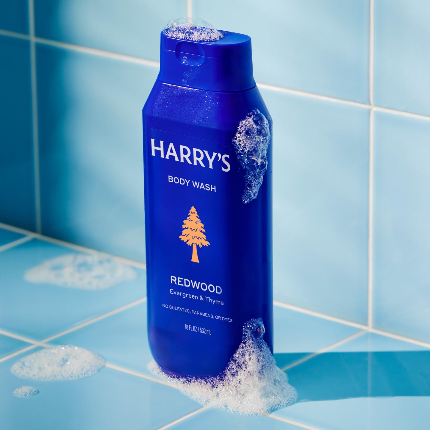 Harry's Men's Body Wash - Redwood - (3 Pack) 18 fl oz - Shower Gel for Men - No Parabens, Sulfates, or Dyes Beauty & Personal Care Harry's