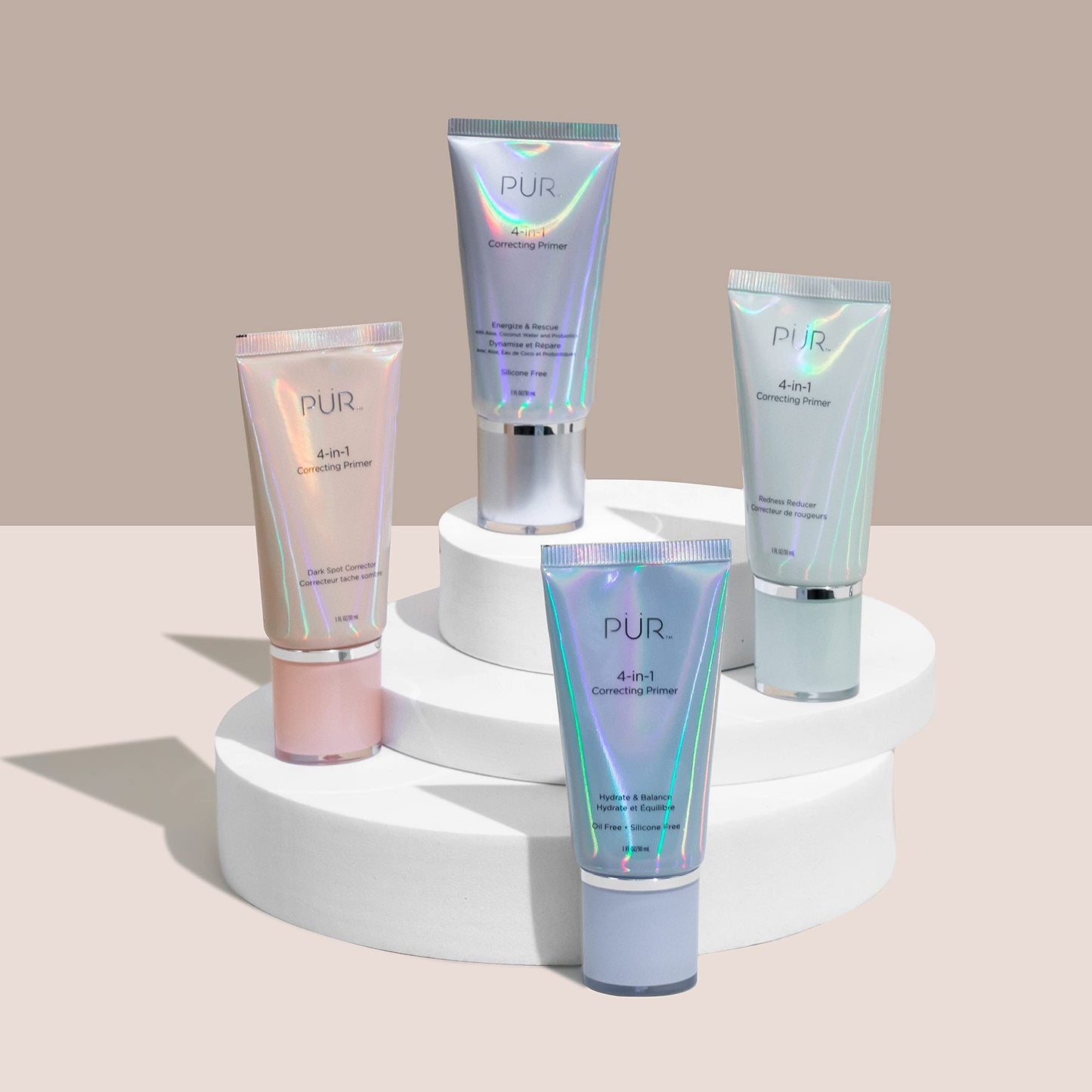 PÜR MINERALS 4-in-1 Correcting Primer Energize & Rescue Beauty & Personal Care PÜR MINERALS