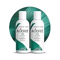 Adore Semi Permanent Hair Color (165 Clover) (2 Pack) | Vegan & Cruelty-Free Green Hair Dye | No Ammonia, No Peroxide, No Alcohol | 4 Fl Oz Beauty & Personal Care Adore