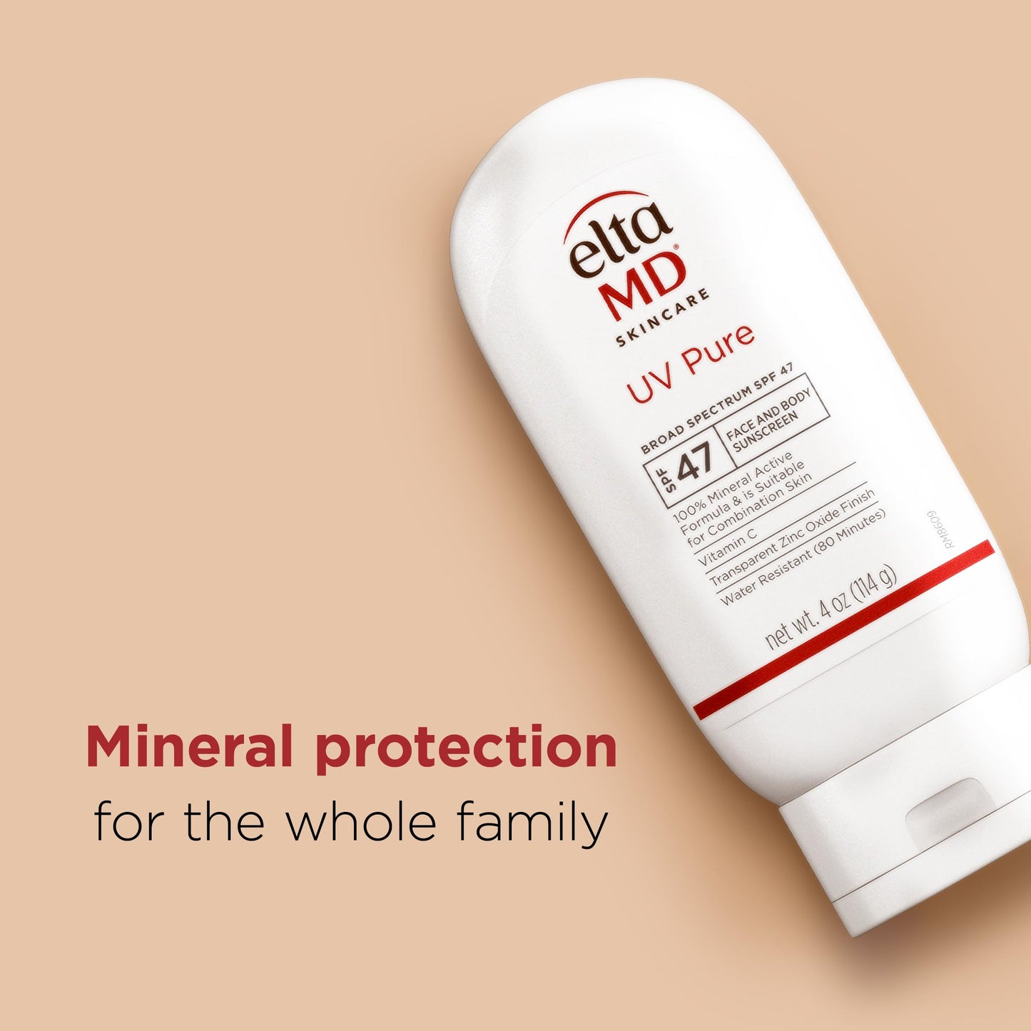 EltaMD UV Pure Face and Body Sunscreen, SPF 47 Mineral Sunscreen for Kids and Adults, Water Resistant Up to 80 Minutes, Oil Free Zinc Oxide Formula Beauty & Personal Care EltaMD