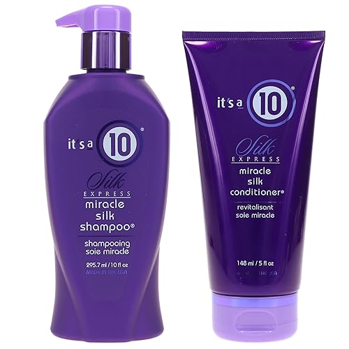 It's a 10 Silk Express Miracle Silk Shampoo10 OZ & Conditioner 5 OZ Beauty & Personal Care It's a 10 Haircare