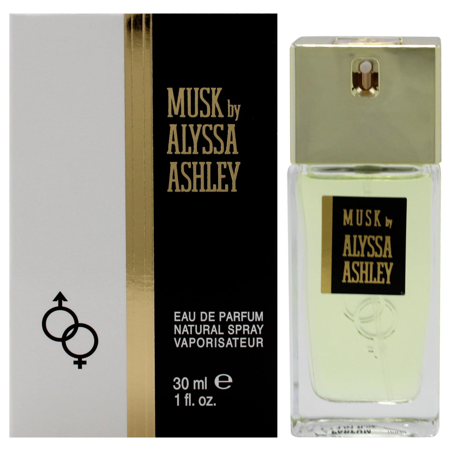 Alyssa Ashley Musk - Perfume for Men and Women with Citrus and Sicilian Bergamot - Travel Size Perfume Mini Fragrances - 1 oz EDP Spray Beauty & Personal Care ALYSSA ASHLEY