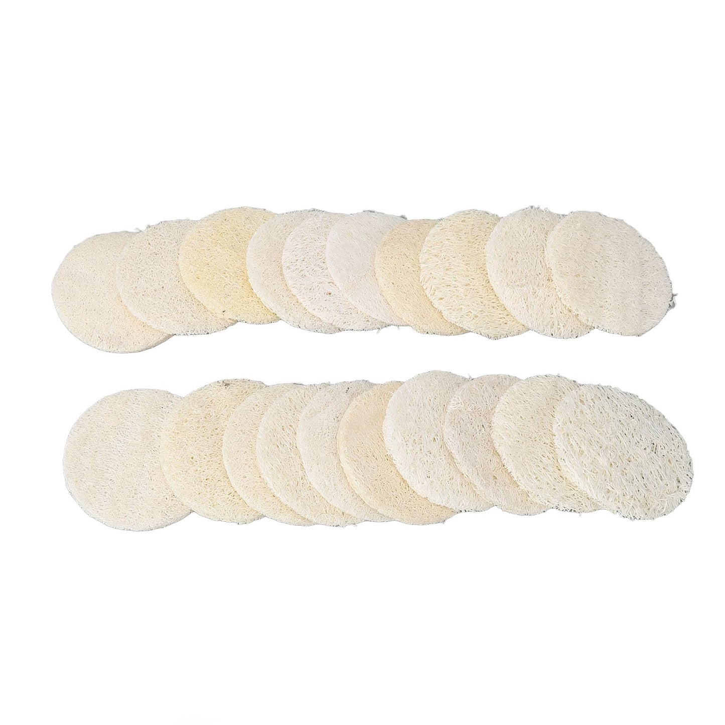 Exfoliating Face Scrubber Loofah Pads 20 PCS - Gentle Cleansing & Body Exfoliation Tool for Daily Skincare Routine, Soft Loofah Fit for Skin Types Beauty and Personal Care ZJchao