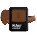 Black Radiance Pressed Powder, Pigment-Rich Matte Finish for Dark Skin Tones, Oil-Absorbing Compact with Mirror & Sponge - Café Beauty & Personal Care Black Radiance
